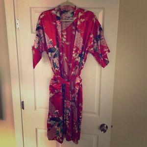 Brand new silky robe